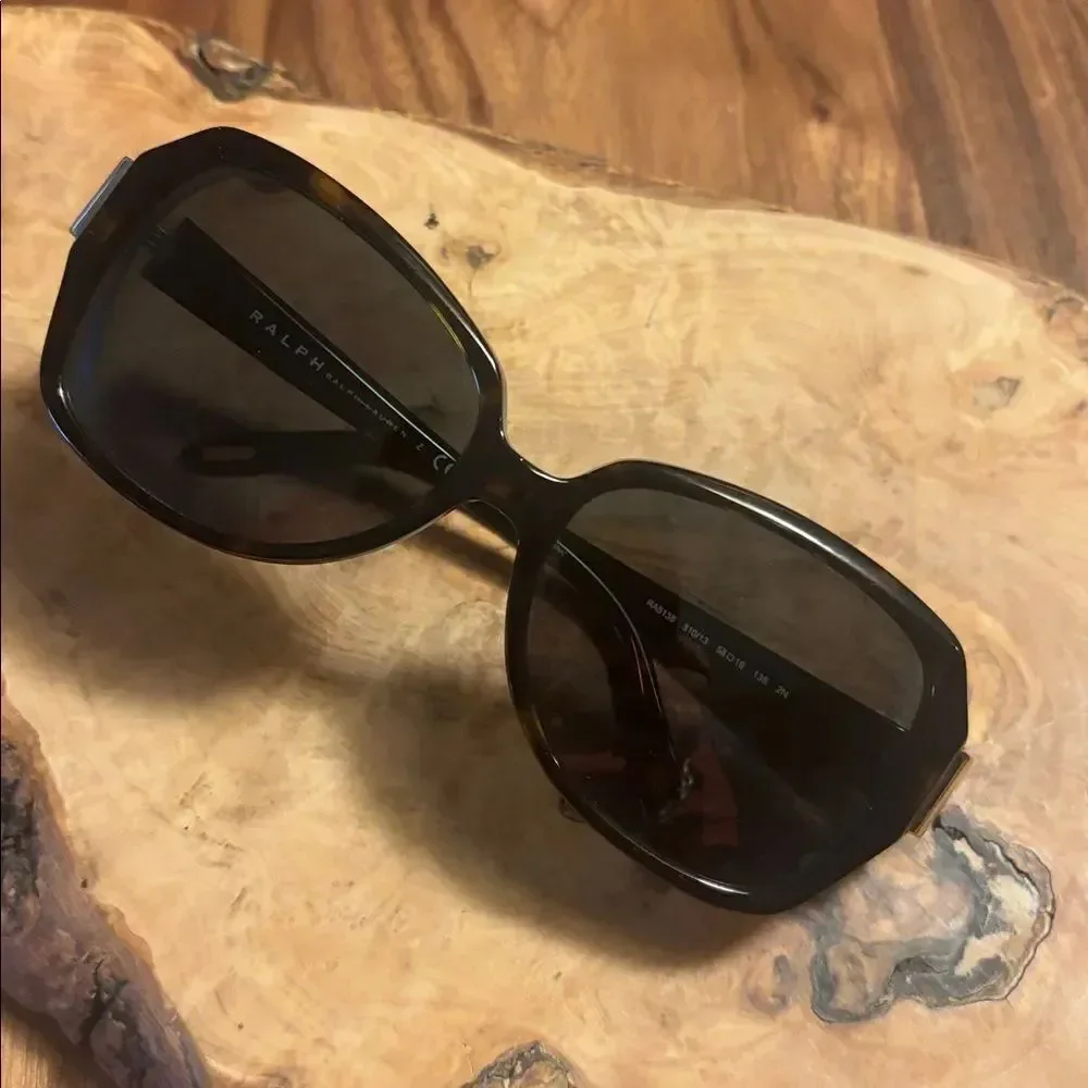 Ralph Lauren Elegant Black Sunglasses